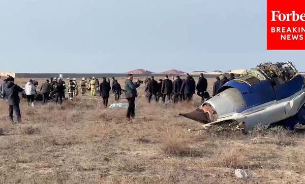 Azerbaijan Airlines Flight Crashes Near Aktau Under Mysterious Circumstances