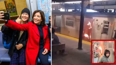 New York Governor Kathy Hochul criticized over ‘Safe subways’ claim on same day woman burned alive on train, hit with community note on X | World News