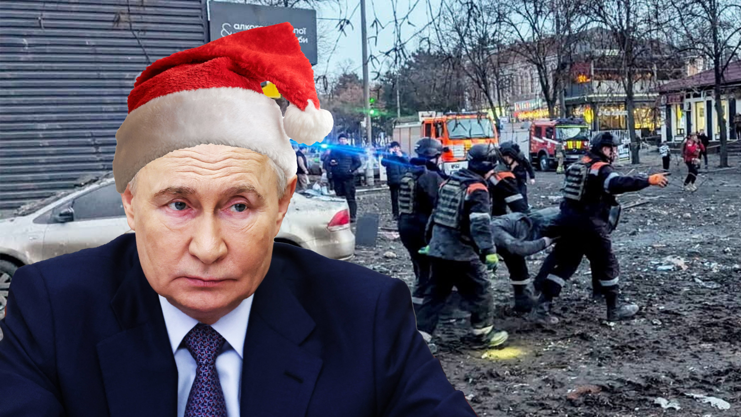 Putin Rings in Christmas by Launching ‘Inhumane’ Attack on Ukraine