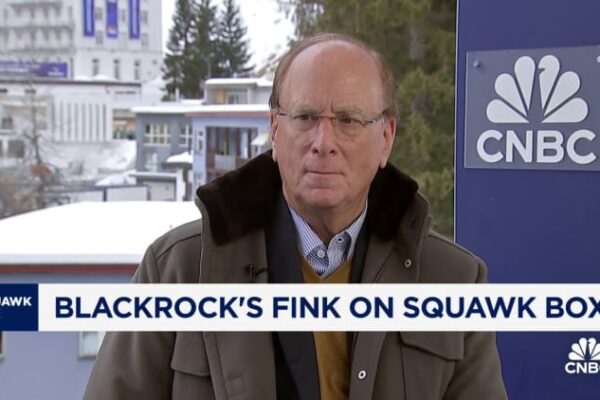 BlackRock’s Fink says that the bond market will tell us where we’re going