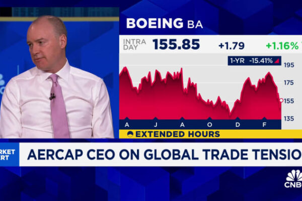 Boeing prices could increase by millions with tariffs, says AerCap CEO