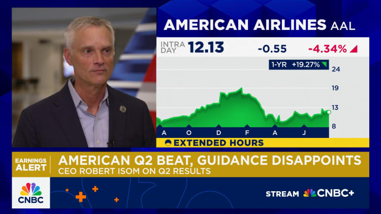 American Airlines 2Q 2025 earnings American Airlines 2Q 2025 earnings