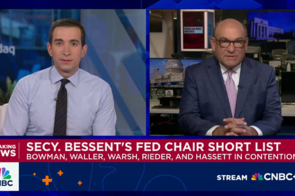 Trump’s Fed chair candidates list narrowed down to five by Bessent after interviews, sources say
